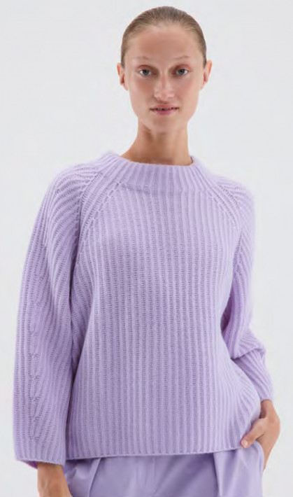 FFC Fashion Stehkragenpullover - lilac