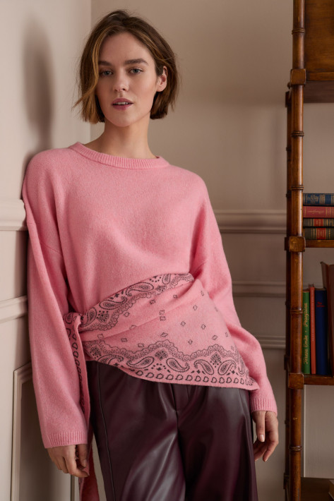 Oui Strickpullover - rose elegance