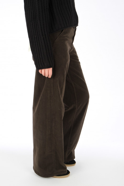 Goldgarn Cordhose Wallstadt - brown