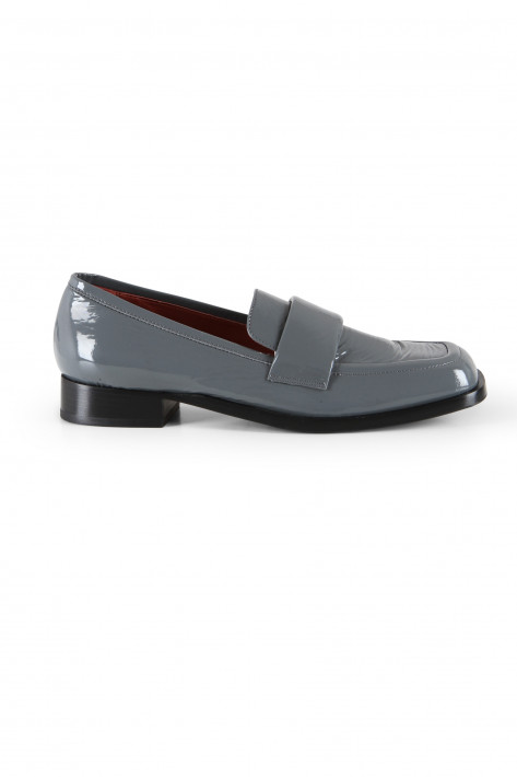 Lorena Paggi Loafer Lack - grey