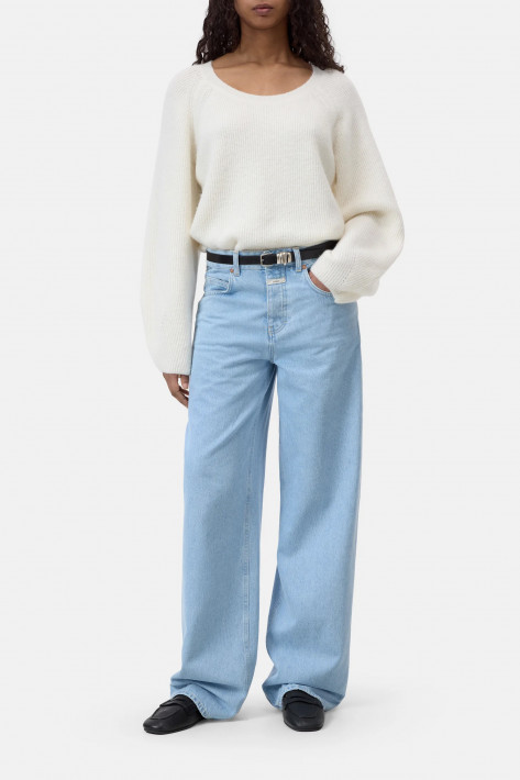 Closed Crew Neck Pulli - ivory