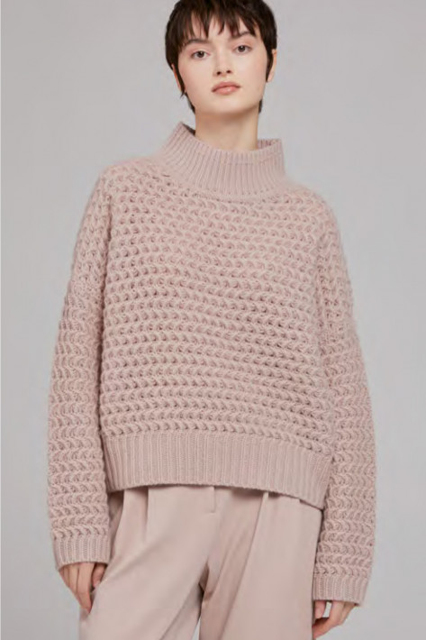 FFC Fashion Pullover Strickmuster - macchiato