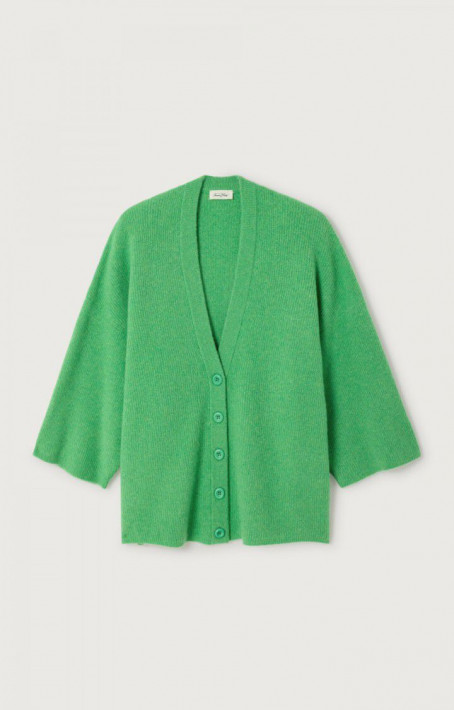 American Vintage Cardigan Damsville - green