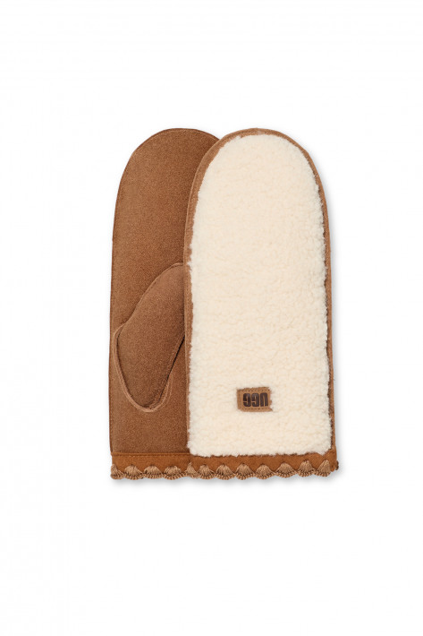 UGG Australia Fäustlinge - cream/chestnut