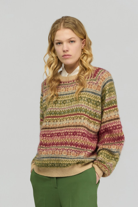 Semicouture Pullover Inez - multi