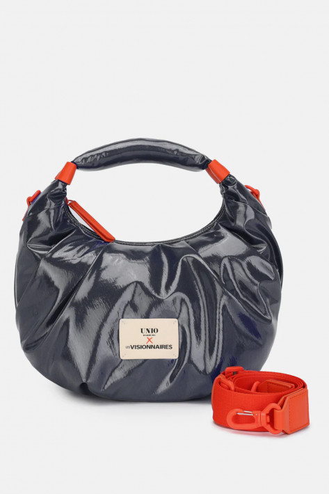 Unio Hamburg Tasche Kitzbuehel S Lacquer - deep night