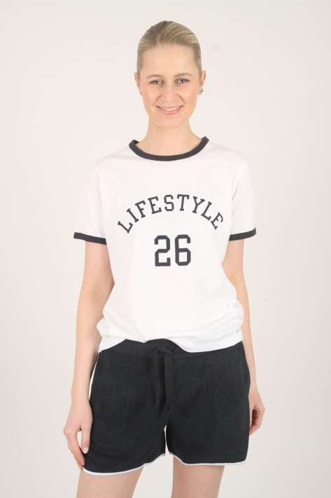 Juvia T-Shirt Fabrice Lifestyle 26 - white/navy