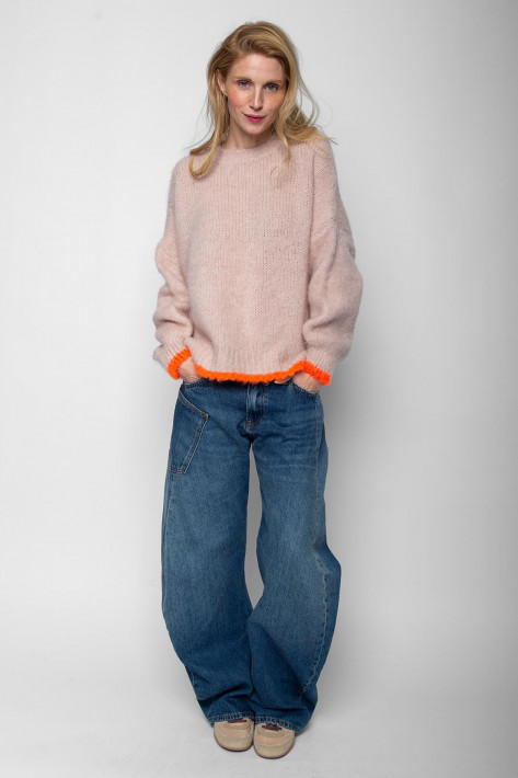 Emily van den Bergh Pullover - rose/orange