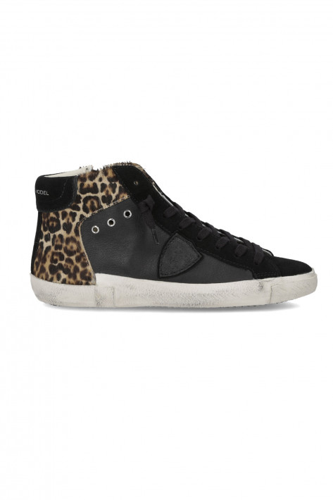 Philippe Model Sneaker PRSX high - west animalier noir leo