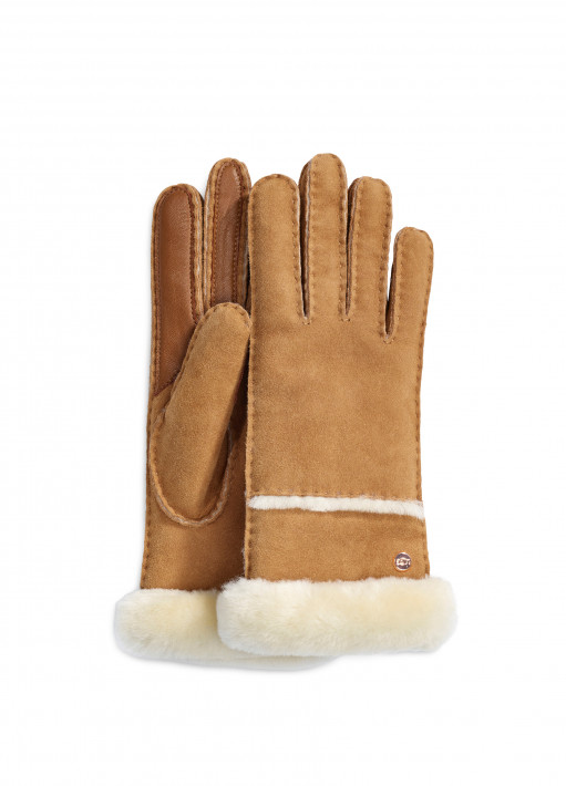 UGG Australia Seamed Glove - chestnut