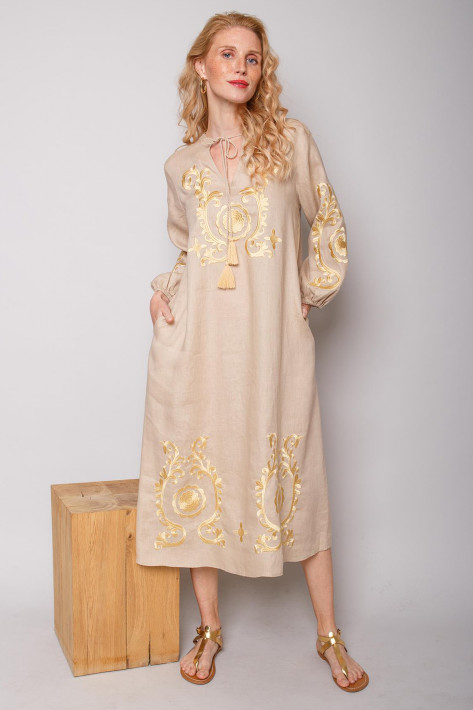 Emily van den Bergh Tunikakleid - sand