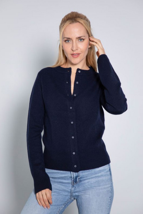 0039 Italy Cardigan GIULIA NEW - navy