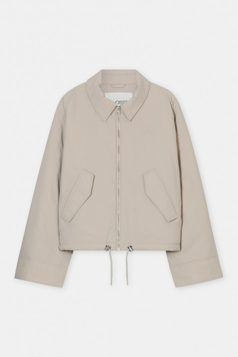 Closed Sportive Blouson - clay beige