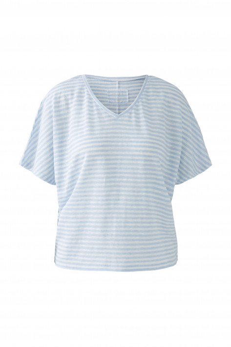 Oui Shirt - light blue white