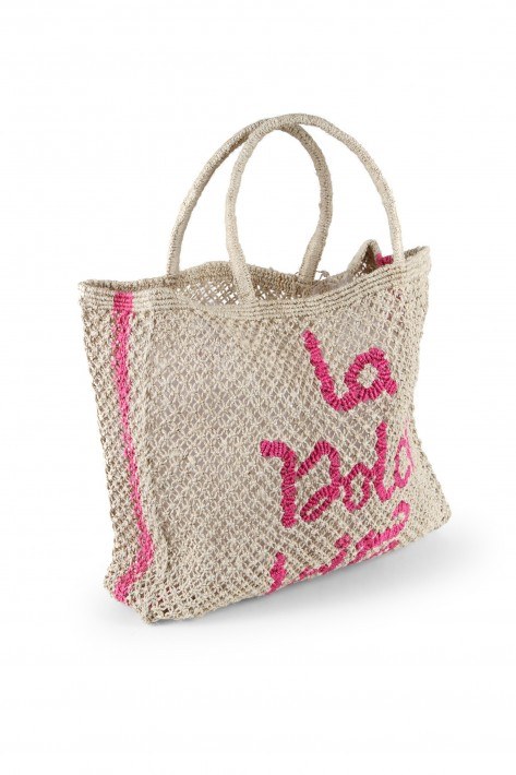 The Jacksons Tasche Large La dolce Vita - nature/pink