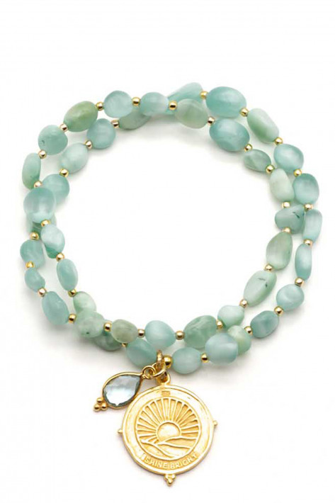 Schmückstück Armband Mala Twin NAKED SEA