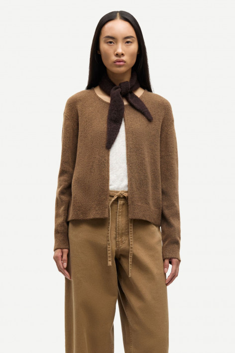 Samsoe & Samsoe Cardigan SACASSANDRA - otter