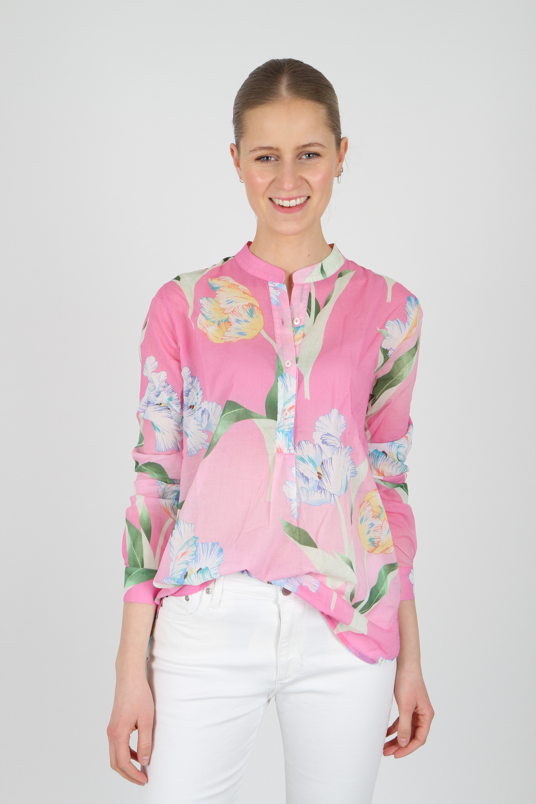 0039 Italy Bluse Janice New Tulip pink jetzt versandfrei bestellen